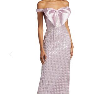 Theia Cynthia Sequin Embellished Gown